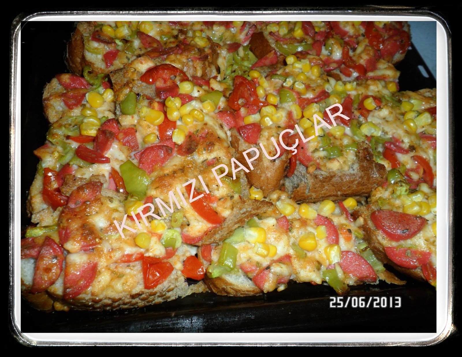 evde pizza yapımı cahide jibek